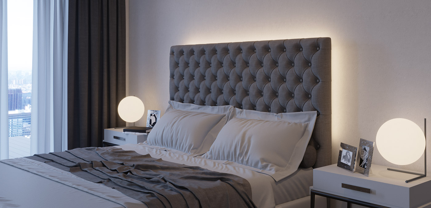 Loox5_Schlafzimmer_Bett-Hintergrund-Beleuchtung_LED-Band