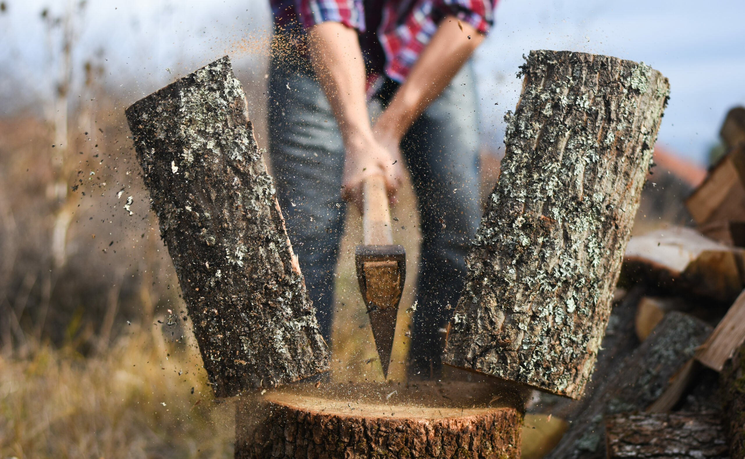 Holz spalten So geht es richtig