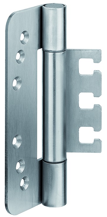 Häfele Startec Objekttürband, Größe 160 mm - Türband für Aufnahmeelement VX - für ungefälzte Türen,