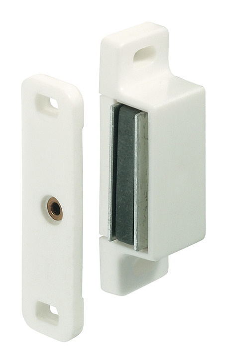 Häfele Doppel-Magnetschnapper 2 x 3-4 kg Magnetverschluss zum Schrauben weiß 