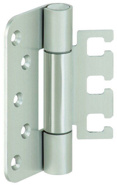 Häfele Startec Objekttürband, Größe 120 mm - Türband für Aufnahmeelement VX - für ungefälzte Türen,