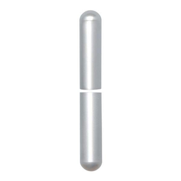 Накладки фирмы SFS Intec из алюминия- доступны различные поверхности, накладки округлые для дверных петель 3-DIM- 1 пара, размер 20 мм, высота петли 112 мм