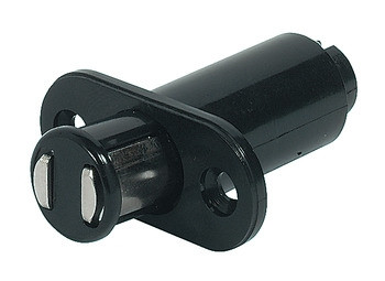 Häfele Magnet-Druckverschluss H6050 Haftkraft 1,4 kg zum Einlassen für Glastüren