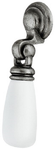Häfele Möbelknopf H10251 Möbelgriff aus Porzellan Klöppelform weiß