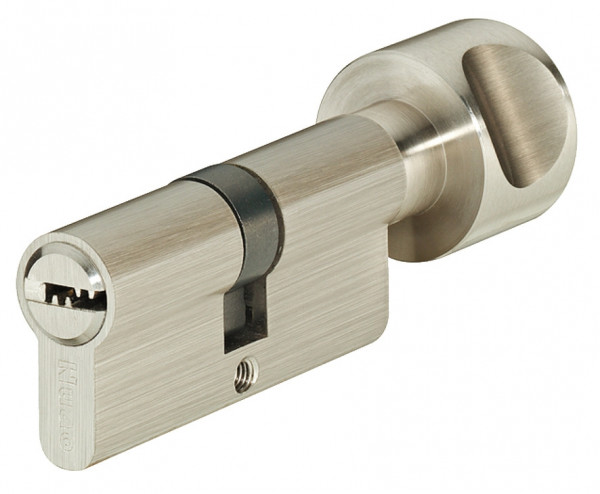 Цилиндр замка с поворотной ручкой H9408 Econo фирмы Startec, различные закрытие- только оригинальным ключом