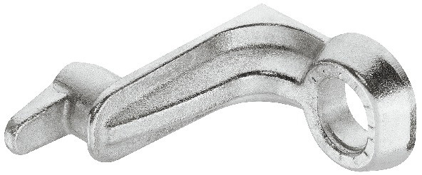Häfele Rückwandverbinder H3504 zum Einhängen der Rückwand Länge 24 mm Zinkdruckguss vernickelt